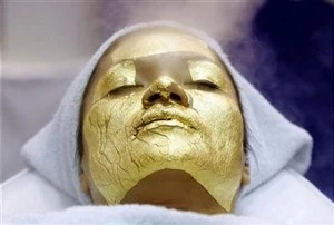facial Women getting a facial
