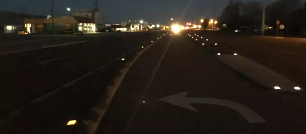 ITD Testing Solar Powered Road Markers